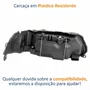 Farol VW Saveiro G3 1999 Até 2005 Foco Duplo Máscara Cromada Lado Esquerdo Motorista