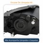 Farol Vw Saveiro G5 2008 Até 2013 Original Arteb Máscara Cromada Lado Esquerdo Motorista