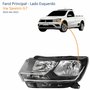 Farol Vw Saveiro G7 2016 Até 2022 Foco Duplo Lado Esquerdo Motorista