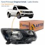 Farol Vw Saveiro G7 2016 Até 2022 Original Arteb Lado Direito Passageiro