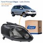 Farol Vw Spacefox 2005 Até 2009 ORGUS Máscara Negra Lado Direito Passageiro