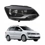 Farol Vw Spacefox 2011 Até 2014 Máscara Negra Lado Direito Passageiro