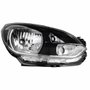 Farol Vw Up 2014 2015 2016 2017 Com Friso Cromado Lado Direito Passageiro