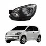 Farol Vw Up 2014 Até 2017 Com Friso Preto Lado Esquerdo Motorista