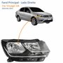 Farol Vw Voyage G8 2018 Até 2023 Foco Duplo Lado Direito Passageiro