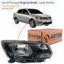 Farol Vw Voyage G8 2018 Até 2023 Original Arteb Lado Direito Passageiro