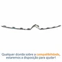 Friso Grade Radiador Citroen C4 Cactus 2019 Até 2024 Superior Cromado