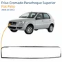 Friso Cromado Parachoque Fiat Palio 2008 até 2012 Superior