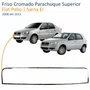 Friso Cromado Parachoque Fiat Palio Siena El 2008 até 2012 Superior