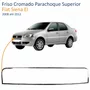 Friso Cromado Parachoque Fiat Siena El 2008 até 2012 Superior