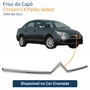 Friso do Capô Citroen C4 Pallas Sedan 2006 Até 2012 Cromado
