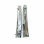 Friso Grade Radiador Fiat Palio Attractive 2012 Até 2016 Cromado - Kit Com 02 Peças