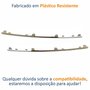 Friso Grade Radiador (Lado Emblema) GM Cruze LTZ 2016 Até 2019 Kit 02 Peças