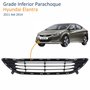 Grade Inferior Parachoque Hyundai Elantra 2011 Até 2014