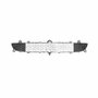 Grade Parachoque Inferior Fiat Palio 2012 2013 2014 2015 2016 Cinza