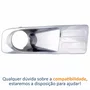 Grade Parachoque Dianteiro Ford Fusion 2006 2007 2008 2009 Cromado Lado Direito Passageiro