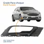Grade Parachoque Ford Fusion 2017 2018 2019 Com Furo Black Piano Lado Direito Passageiro