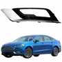 Grade Parachoque Ford Fusion 2017 2018 2019 Com Friso Cromado Lado Esquerdo Motorista