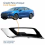 Grade Parachoque Ford Fusion 2017 2018 2019 Com Friso Cromado Lado Esquerdo Motorista