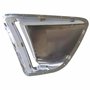 Grade Parachoque Ford New Fiesta Mexicano 2011 2012 2013 Cromado Lado Esquerdo Motorista