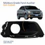 Moldura Grade Farol Auxiliar Gm Cobalt 2016 2017 2018 2019 2020 Com Furo Lado Direito Passageiro