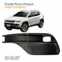 Grade Parachoque Jeep Compass 2021 2022 2023 Com Furo Lado Esquerdo Motorista