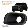 Grade Parachoque Jeep Renegade Longitude 2015 2016 2017 2018 Com Furo Lado Esquerdo Motorista