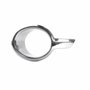 Grade Parachoque Peugeot 208 2013 2014 2015 com Furo Cromada Lado Esquerdo Motorista