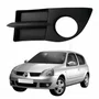 Grade Parachoque Renault Clio 2006 Até 2012 Com Furo Lado Esquerdo Motorista