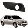 Grade Parachoque Dianteiro Renault Logan 2011 2012 2013 2014 Com Furo Lado Direito Passageiro