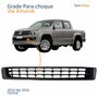 Grade Para-choque Vw Amarok 2010 Até 2016 Central Sem Friso