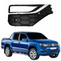 Grade Parachoque Vw Amarok 2017 Até 2021 Com Furo Com Sensor Cromado Lado Direito Passageiro