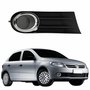 Grade Parachoque Vw Gol G5 2008 2009 2010 2011 2012 Sem Furo Friso Cromado Lado Direito Passageiro