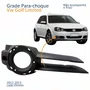 Grade Parachoque Vw Golf Limited 2012 2013 Com Furo Com Encaixe Friso Lado Direito Passageiro