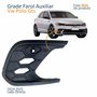 Moldura Grade Farol Auxiliar Vw Polo Gts 2024 2025 Com Furo Lado Direito Passageiro