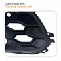 Moldura Grade Farol Auxiliar Vw Polo Gts 2024 2025 Com Furo Lado Direito Passageiro
