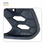 Moldura Grade Farol Auxiliar Vw Polo Gts 2024 2025 Com Furo Lado Esquerdo Motorista