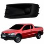 Grade Parachoque Vw Saveiro G6 2013 2014 2015 2016 Sem Furo Lado Esquerdo Motorista