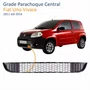 Grade Para-choque Central Fiat Uno Vivace 2011 2012 2013 2014 Cinza