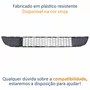 Grade Para-choque Central Fiat Uno Vivace 2011 2012 2013 2014 Cinza