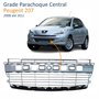 Grade Parachoque Central Peugeot 207 2008 Até 2012 Cinza