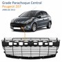 Grade Parachoque Central Peugeot 207 2008 Até 2012 Preta