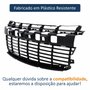 Grade Parachoque Central Peugeot 207 2008 Até 2012 Preta