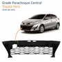 Grade Parachoque Central Toyota Yaris 2018 Até 2021 Black Piano
