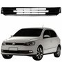Grade Para-choque Vw Gol G6 2012 2013 2014 2015 2016 Com Friso Cromado Central