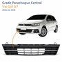 Grade Parachoque Central Vw Gol G7 2016 Até 2018 Com Friso Cromado