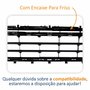 Grade Parachoque Central Vw Golf Tsi 2018 Até 2020 Com Furo Friso