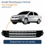 Grade Parachoque Central Vw Voyage G5 2009 Até 2013 Preta