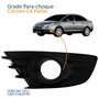 Grade Para-choque Citroen C4 Pallas 2006 Até 2012 Com Furo Lado Esquerdo Motorista