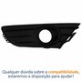 Grade Para-choque Citroen C4 Pallas 2006 Até 2012 Com Furo Lado Esquerdo Motorista
